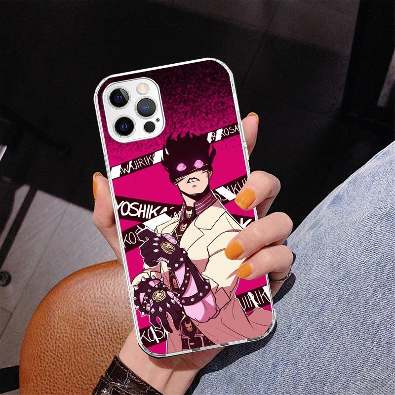 JoJo Bizarre Adventure Phone Case For iPhone 17 Air 16 Pro Max 16E 15 + 14 Plus 11 12 13 Mini 7 8 SE Gift Print Cover Fundas 17