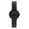 Precise Elite Modern Series 25mm Small Dial Quartz Watch Black Dial Quartz Movement Women Watches 25200407