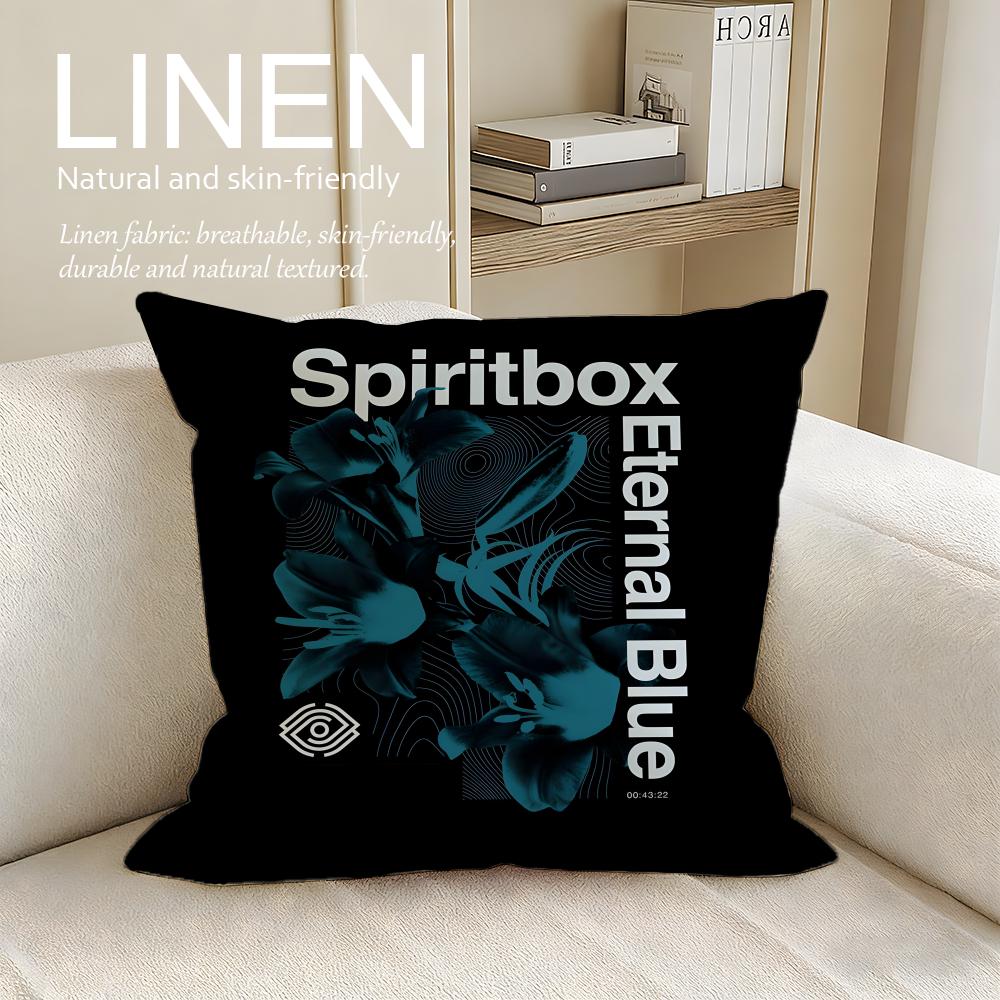 Music Spiritbox Cushion Cover Pillowcase Set Pcs x x Breathable Washable Sofa Cushion Cover