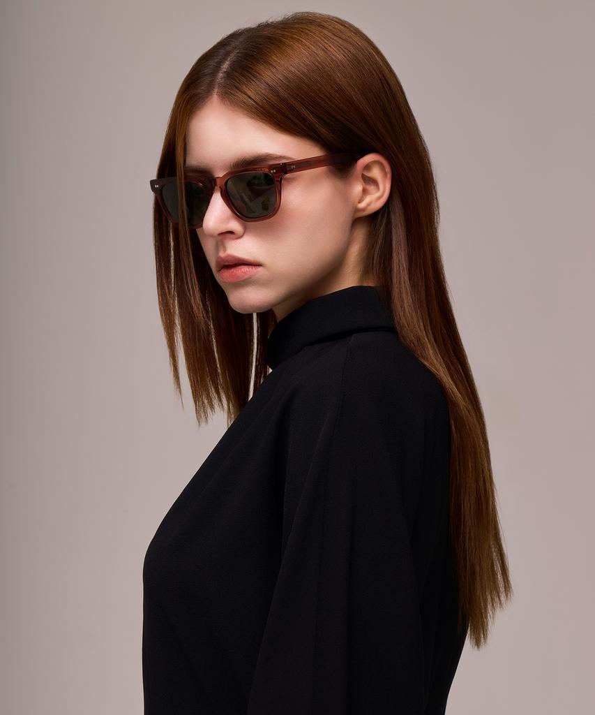 Keoseuteomdillaiteu Acetate Polarized Sunglasses Plutos Plum