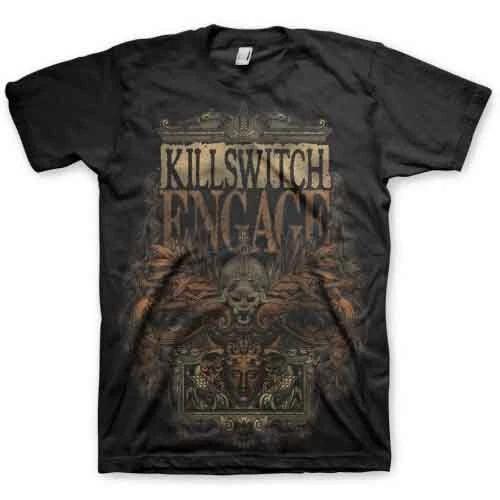 Killswitch Men s Army Short Sleeve T-Shirt, Black, Small M