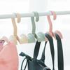 new bag storage rack rack hook hanging wardrobe nail free creative tie rack bag frame hanger