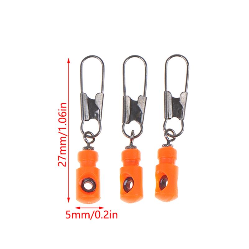 3Pcs Fishing Connector Float Hanging Plug In Tackle Rotating Pins Rigging Float Positioning Fishing Tools Supplies Gear Device