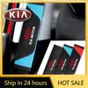 2026 Hot Car Sticker 2pcs Seat Belt Covers Car Safety Belt Cover Car Accessories For KIA KN Sportage Ceed Sorento Cerato Optima