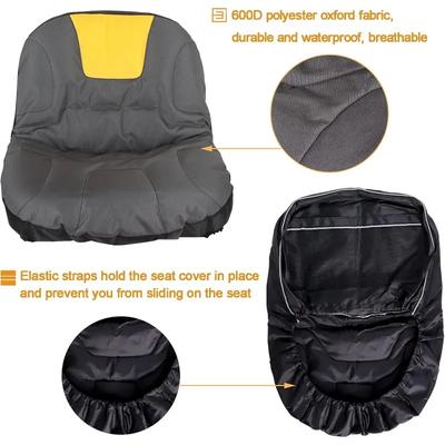 Mower Seat Cover Waterproof Lawn Tractor Seat Cover UV Resistant Riding Mower Seat Outdoor Tractor Seat Cushion Lawn Mower