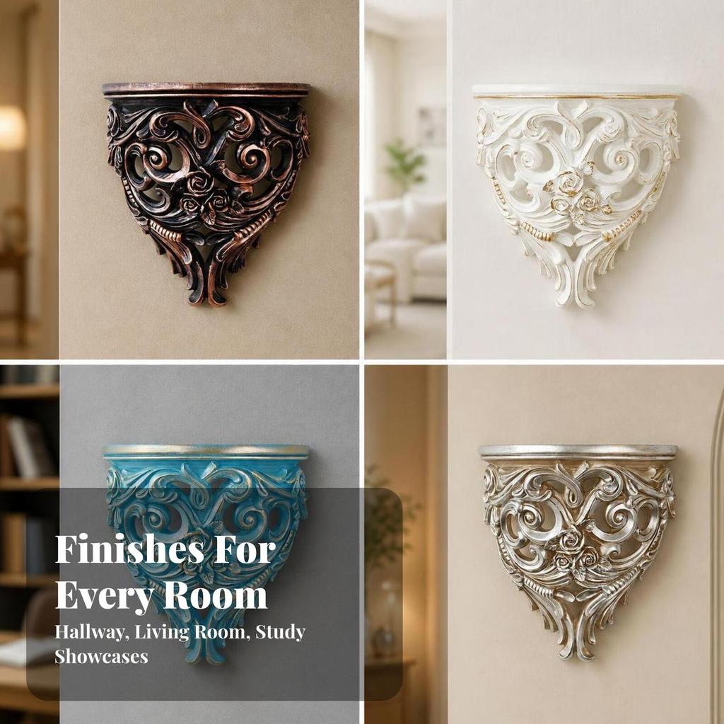 Ornate Corbel Carved Hardware for Living Room