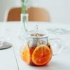 Hario Leaf 700ml Teapot, Clear, Capacity, Heat-Resistant Glass, Gift, Present, CHC-70T