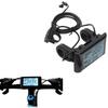 E-bike 25A/30A Brushless Motor Controller 24V 36V 48V 350W-1000W and S966/ SW900 LCD With PAS Throttle Kit for E-Scooter Rapir