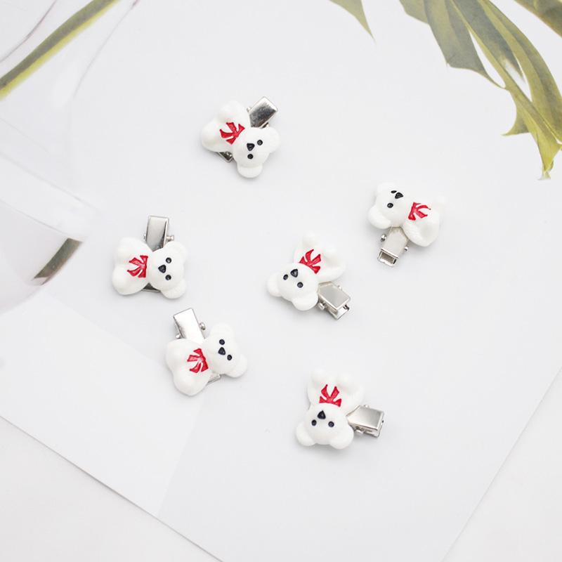 Lystrfac12/6/3Pcs Fashion Daisy Decor Hair Clips for Women Girls Head Top Clip Hairpin Hairgrips Headwear Hair Accessories