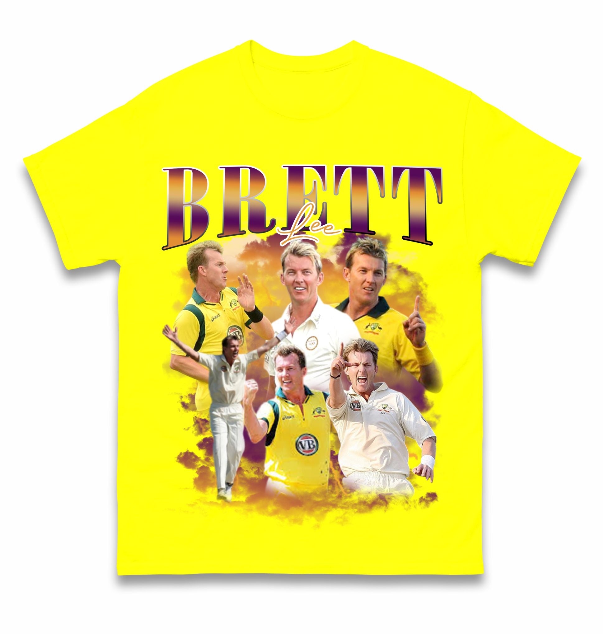 

Brett Lee Bootleg Mens T Shirt Womens Tops Tees 3XL