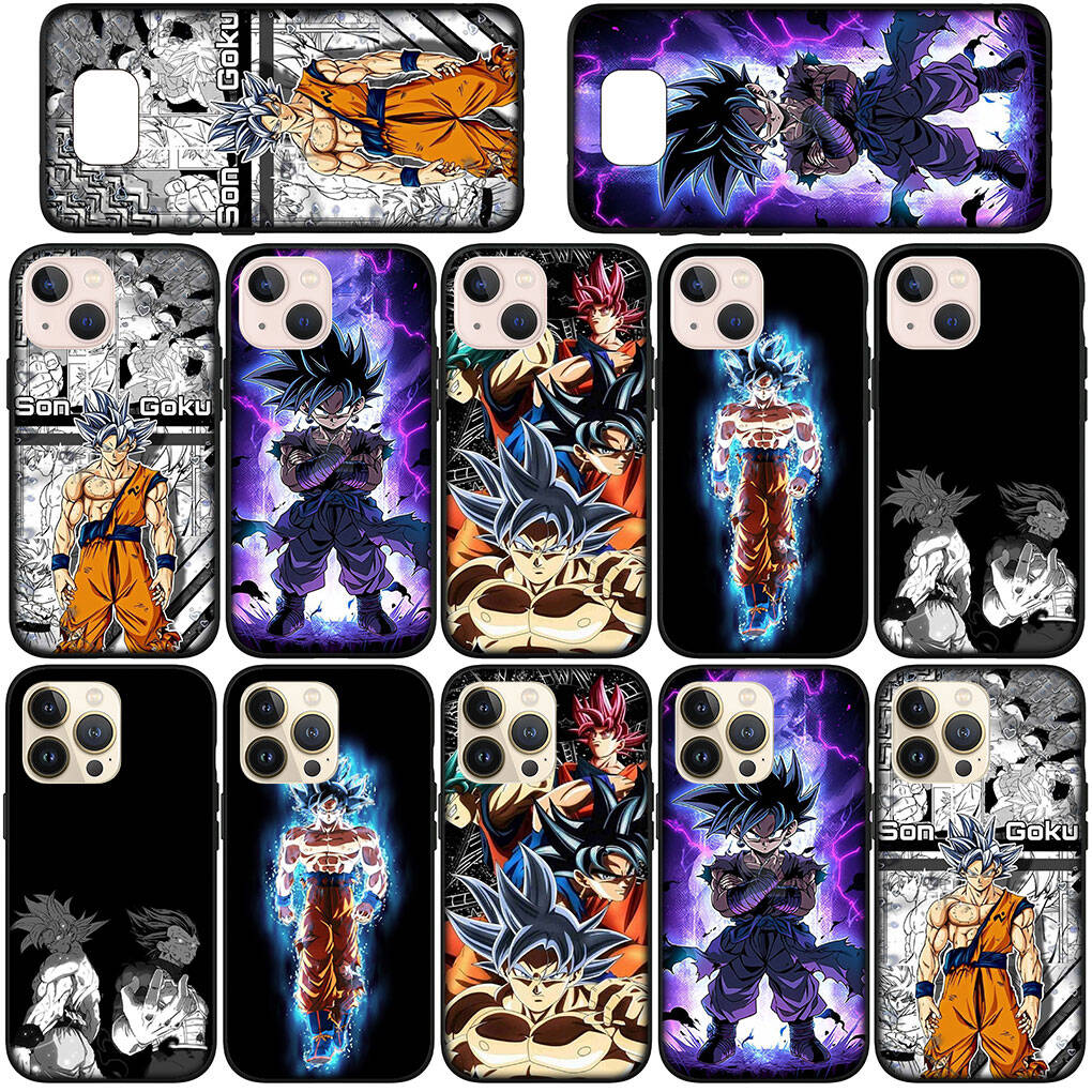 for Samsung Galaxy S25 S24 S23 S22 Ultra FE Plus A17 A37 A57 A56 A55 A06 A16 A15 A36 A26 A35 A05 A54 A34 Phone Case Wallpaper Dragon Ball Goku Cover