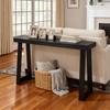 118 cm Console Table, Modern Desk Behind the Couch, Wooden Rectangle Entrance Desk, Narrow Long Sofa Table Accent Stand for Hallway, Bedroom, Living