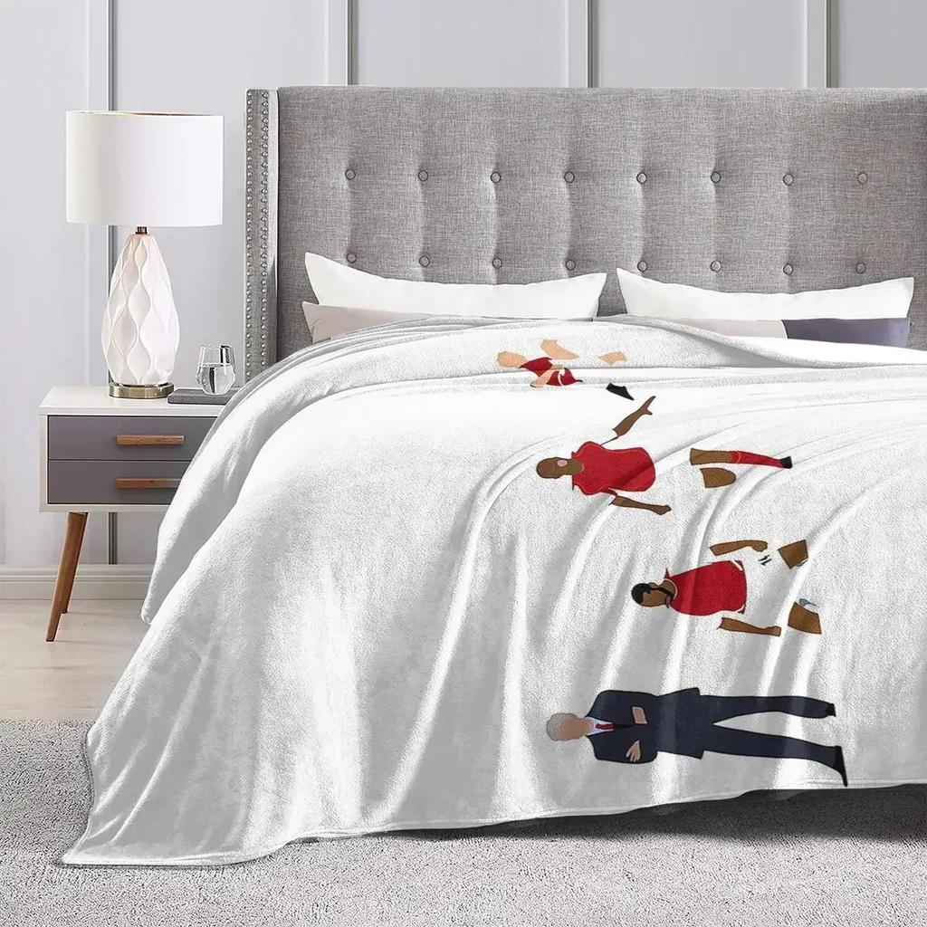 Arsenal Invincibles Minimalistische Kunst Decken Weiche Warme Flanelldecke Überwurfdecke Bezug für Bett Wohnzimmer Picknick Reise Zuhause Couch