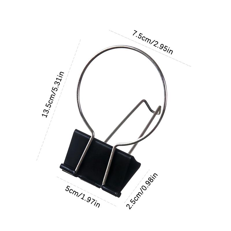 Cup Holder With Clamp Clip On Anti-Spill Table Cup Holder Water Bottle Holder For Cups Bottles Pencils Desktop Accessories