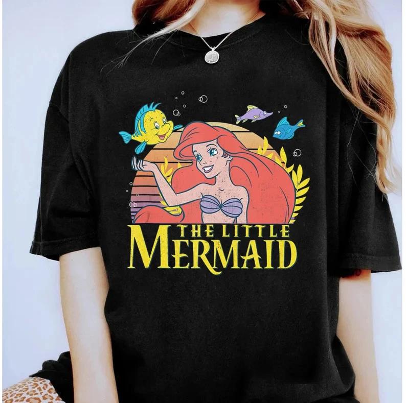 The Little Mermaid Ariel Tshirt Unisex S