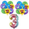 Inside Out 2 Decorațiuni Petrecere de Ziua de Naștere Temă Desen Animat Kit Veselă Baloane Bucurie Tristețe Accesorii Copii Băiat Fată Cadou Jucării