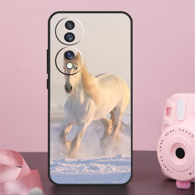 

Чехол Бегущие лошади для Honor 400 Pro 200 50 70 90 X9a X9b X9c X9d X8b X8c Win Magic 7 Lite 5 6 8 Pro Honor Win RT