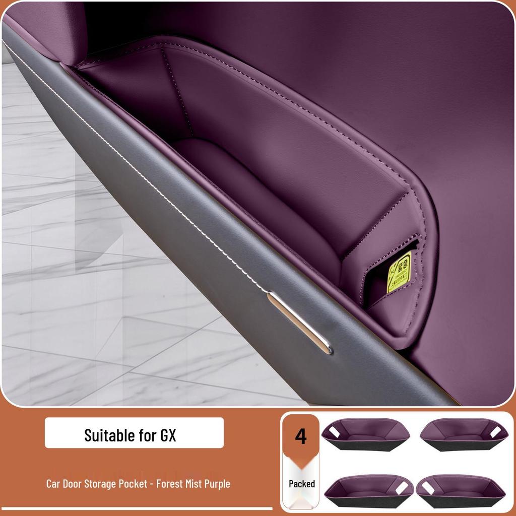 Xpeng GX Door Panel Storage Pocket with Protective Pad