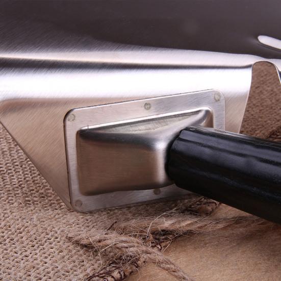 Chip Scoop Anti-rust Thickening Long Lasting French Fry Scoop with Dual Handles for Restaurant