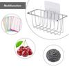 Stainless Steel Sponge Holder Sink Caddy  Shelf Sponge Storage Organizer