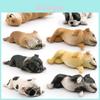 Adorable Realistic French Bulldog And Shiba Inu Static Models For Kids Room Decor