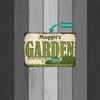 Customizable Garden Wheelbarrow Aluminum Sign Personalized Indoor Wall Art Ideal Holiday Gift for Garden Lovers