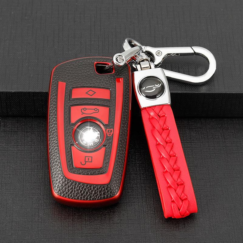 Potrivit pentru BMW1Series2Series3Series4Series5Series6Series Manșon pentru chei de mașinăX3X4M2M3M5M6Capac pentru chei cu cataramă