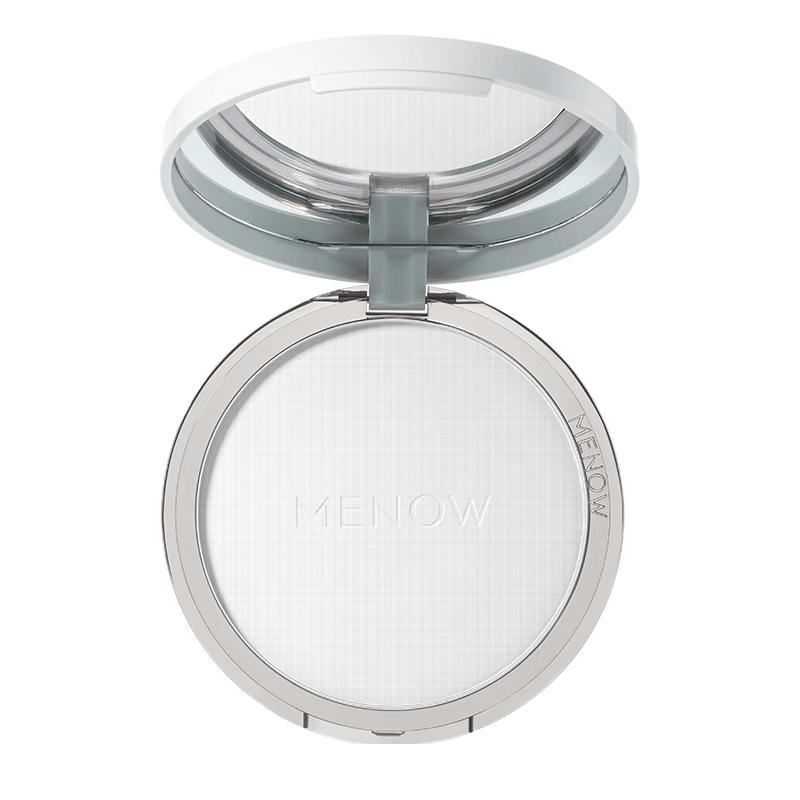 MENOW Velvet Mist Oil Control Setting Powder Compact - Lele Bear Gift Set