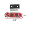 Golf 3 4 MK3 MK4 2026 Hot For VW VOLKSWAGEN 3D Metal GTD Front Grille Badge Emblem Sticker for VW Polo Golf 5 6 7 CC Passat Jett