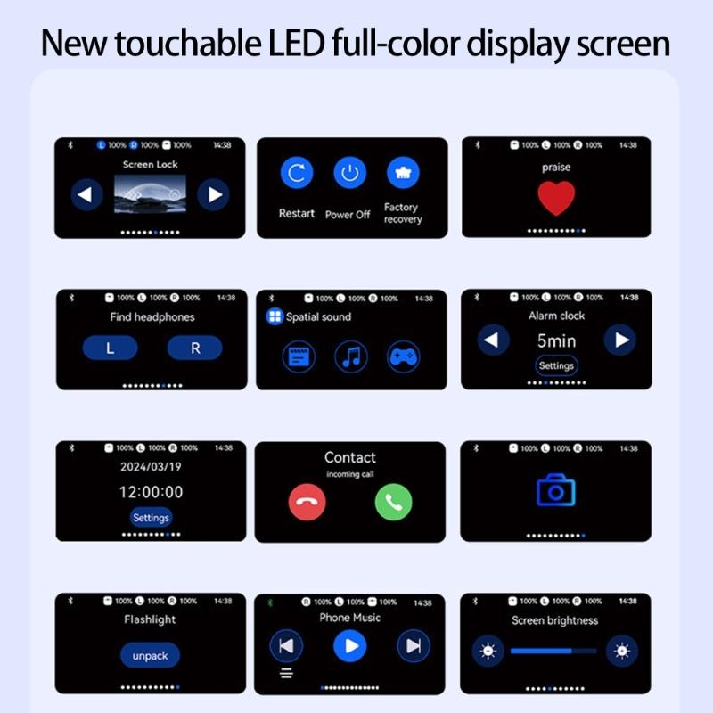 Wireless Translation Earbud Earphone Device Instantly Speech Conversion Comfort Fit Ear Hook Business Meeting Essential