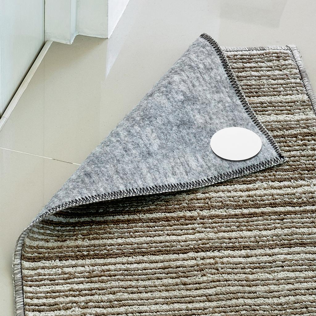 20Pairs Hook and Loop Fastener Dots Black Strong Adhesive Sticky Self Adhesive Circles for Home Office Tablecloth Carpet Bed