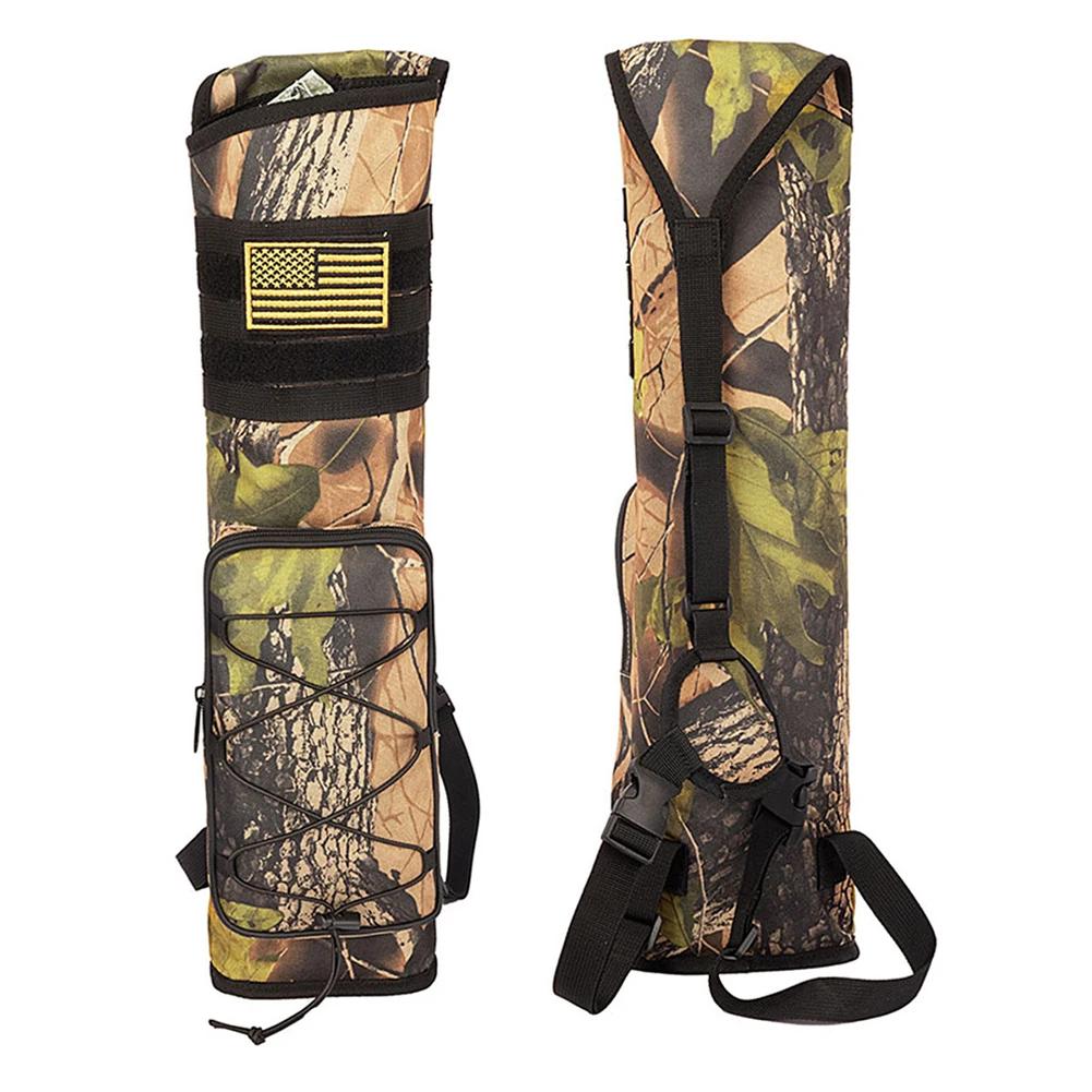 Archery Quiver Bag Portable Compound Recurve Bow Holder Bottom Thickening Accessories for Outdoor Archery Hunting