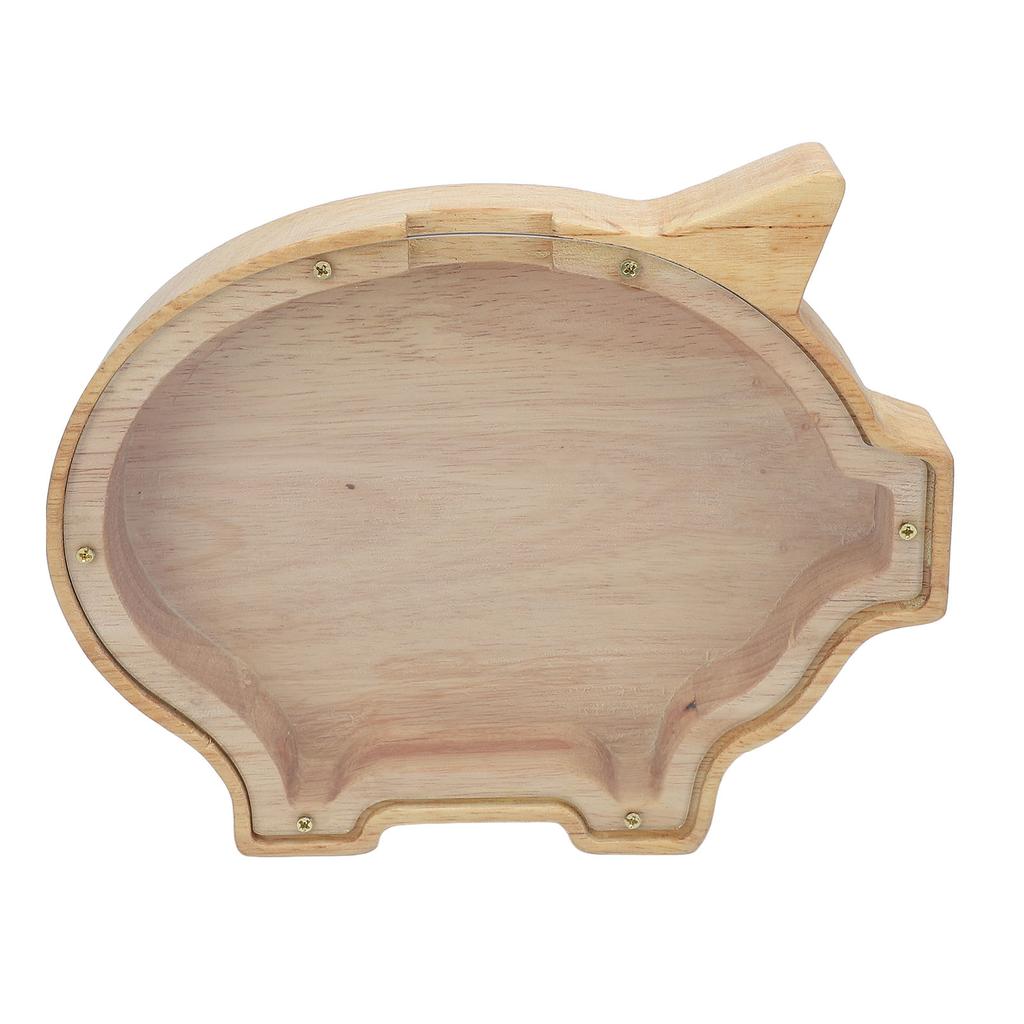 Animal   Bank Cute Cartoon Money Bank Wooden Animal Saving Box For Boys Girls and Adults