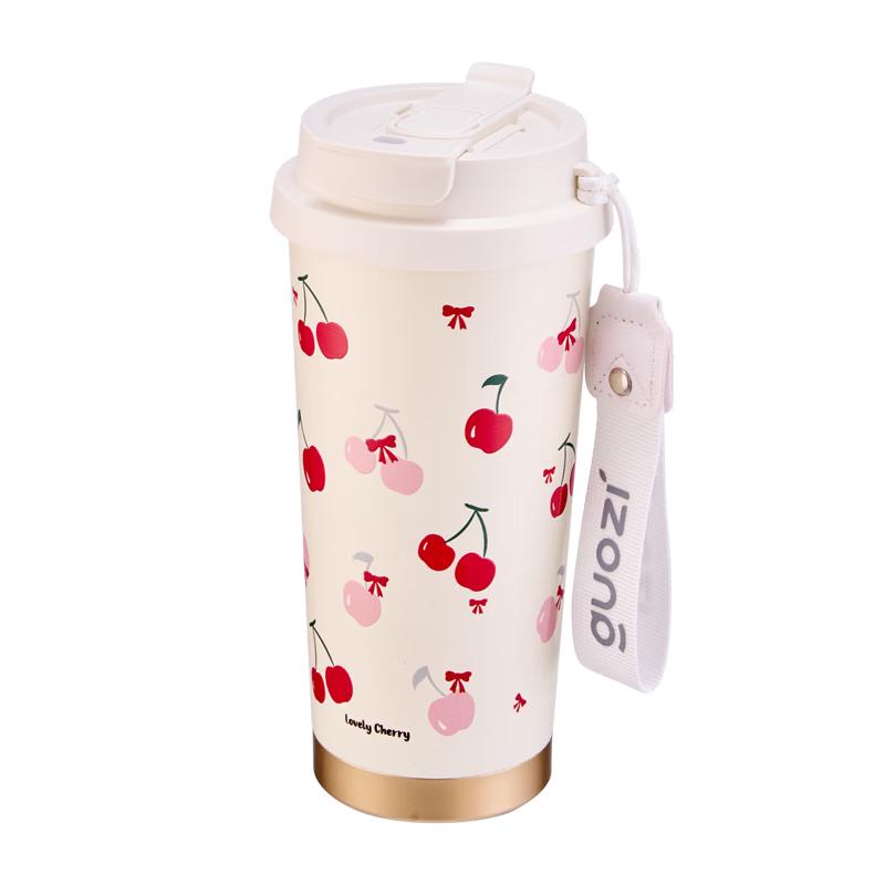 GUOZI 316 Stainless Steel Double-Drink Insulated Bottle