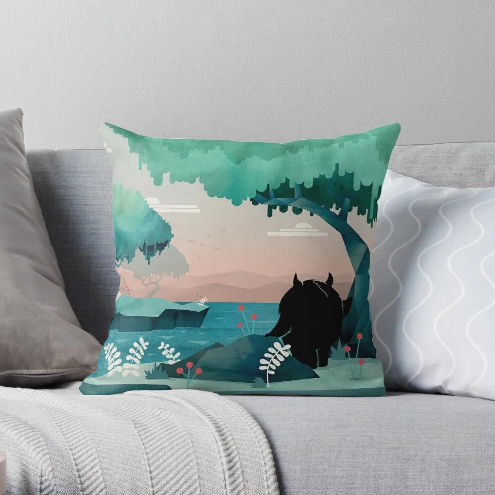 Decorative Home Pillow Case Cushion Covers Nordic 45*45 40*40 40X40Cm 50X50Cm Modern Living Room Sofa House 50*50 Cute Cat