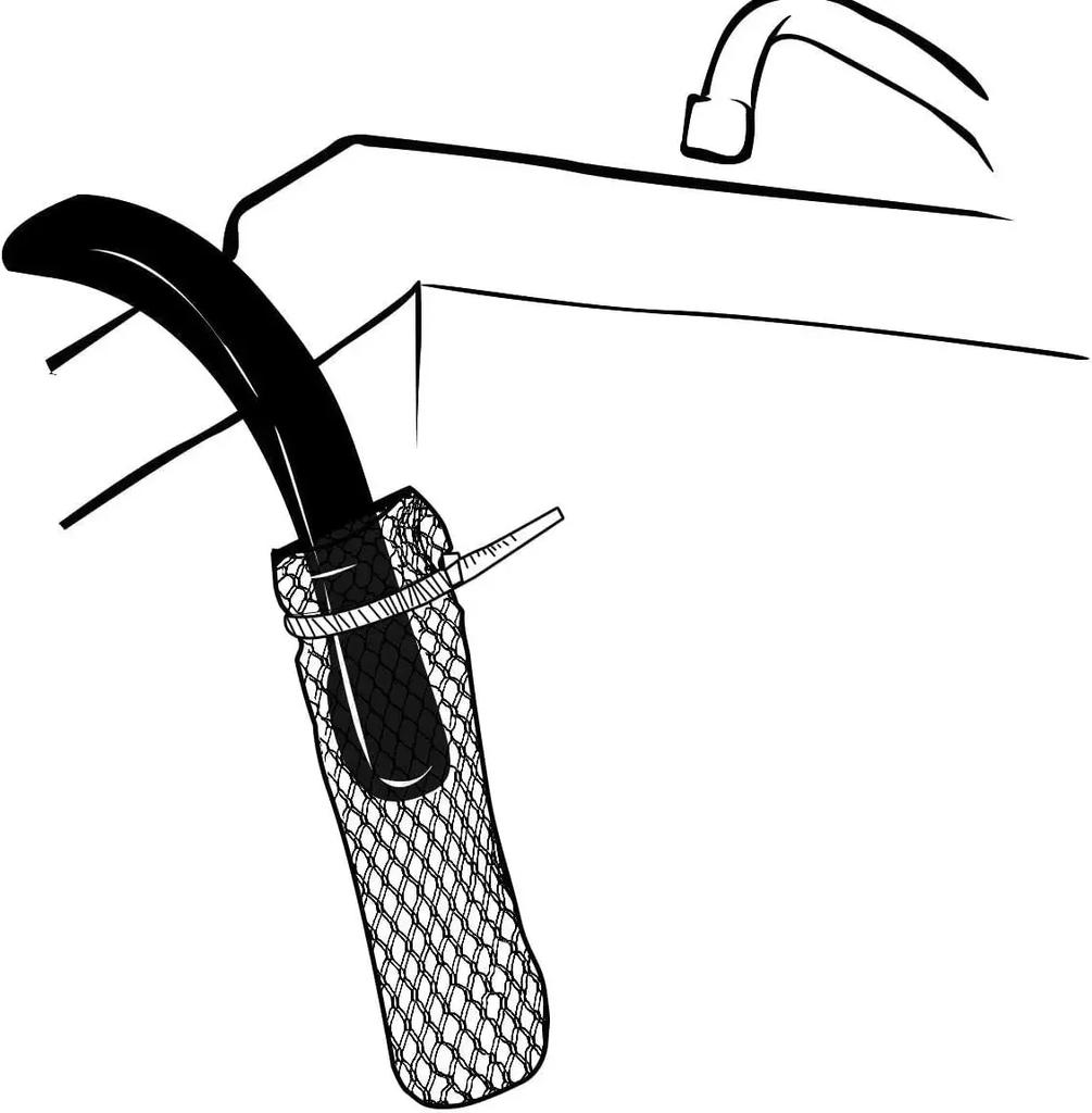 30/50 st Tvättmaskin Luddfälla Rostfritt Stål Universell Tvättmaskinslang Luddfällor Multifunktionell Diskbänksavloppsslang Skärmfilter