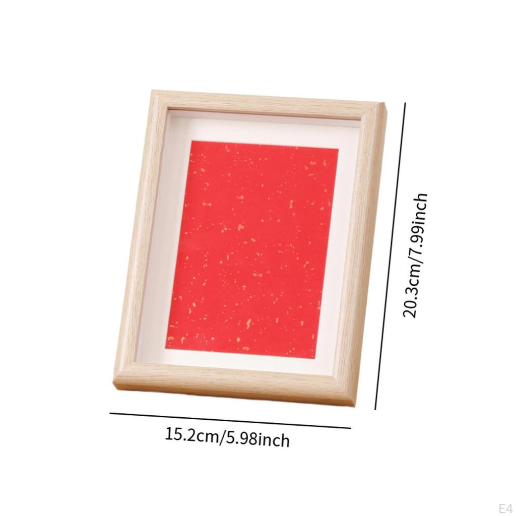 Multifunktionaler Holzrahmen für Kunst und Fotos im Wohnzimmer oder Schlafzimmer