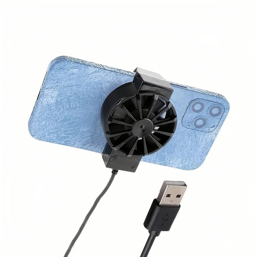 Chladič telefonu 16 – Ventilátor pro mobilní telefony, verze s připojením přes USB