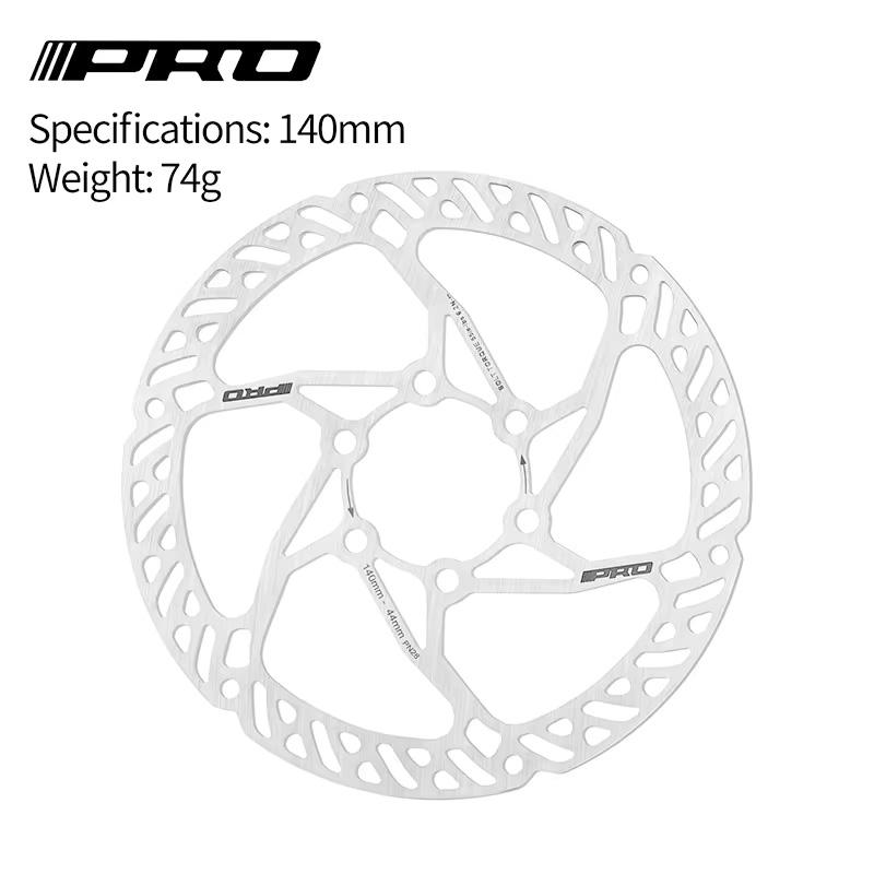 

IIIPRO Lightweight MTB Bike Disc Brake Rotor 140/160mm Bicycle Hydraulic Brake Rotors High-strength Stainless Steel Rotor Discs IIIPRO-140mm