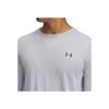 Under Armour Rush Seamless Legacy Long Sleeve T-Shirt Men Tops Modern-Gray 1379282-011