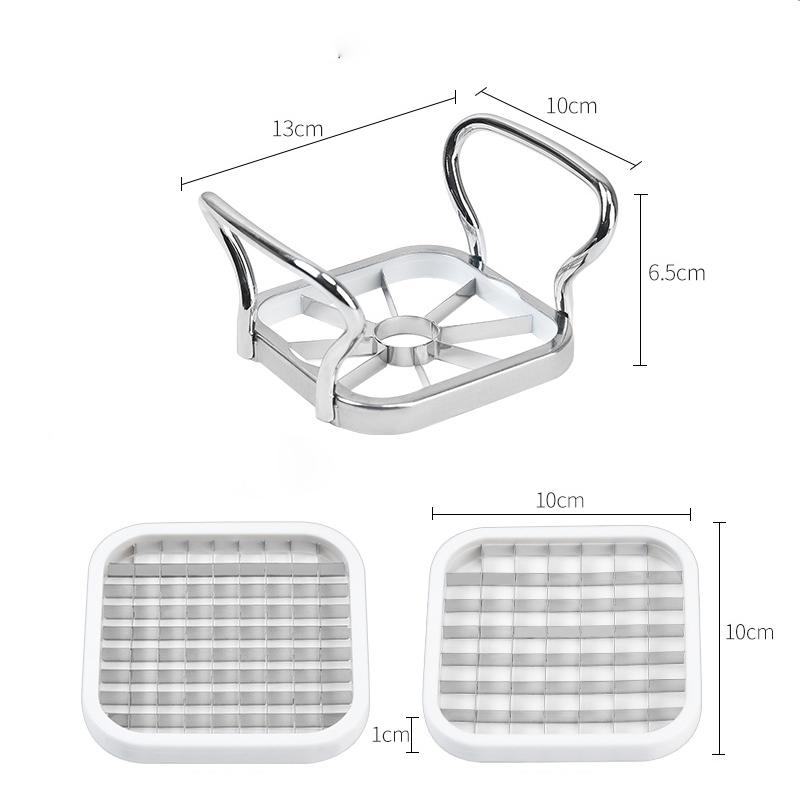 Multifunctional 5 In 1 For Vegetable Fruit Food Cutter Cubes Apple Potato Grater French Fry Slicer Kitchen Accessories
