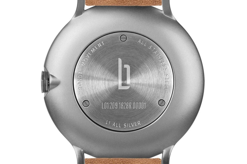 Lilianthal Berlin Brązowy Zegarek z Małą Sekundą dla Mężczyzn, Wyprodukowany w Niemczech, L01-209-B006A