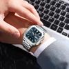 Fashion Men's Watch Waterproof Night Light Calendar Quartz Men's Watch Stainless Steel Luxury Business Men Watch