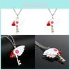 Cardcaptor Sakura Pendant Necklace Alloy Electroplated Unisex Gift For Travel Souvenir