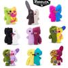 Jouet Fuggler Original Mignon Monstre aux Dents Série Monstre Color Block Peluche Moche Drôle Tendance Jouet à Jouer Cadeau d'Anniversaire