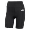 New Free Shipping With AdiClub Optime Essentials 3 Stripes Short Leggings JD6536