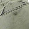 RRL Men's Khaki Button Fly Patch Denim Pants, Size 32/32 Bottoms 32/32 khakiUsed