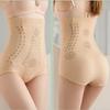 Bezszwowe damskie majtki modelujące brzuch wysokiej talii płaski brzuch kształtujące majtki wyszczuplająca bielizna brzucha antybakteryjne figi