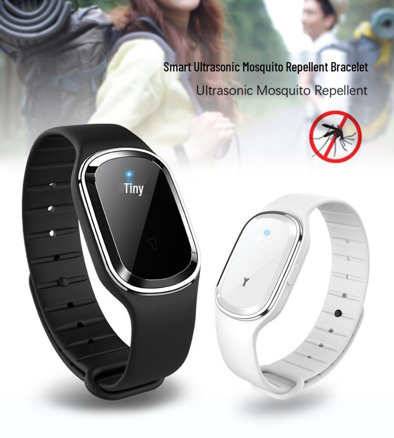 M1 Ultrasonic Mosquito Repellent Patch & Wristband for All Ages - Portable Outdoor Protection