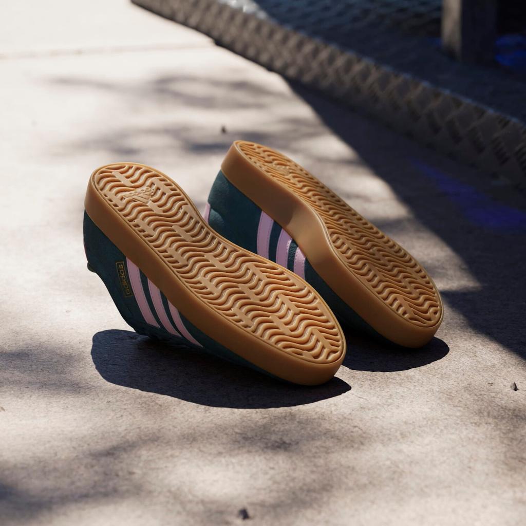 Women's Adidas VL Court 3.0 Preloved Teal/clear Pink/gold Metallic Sneakers